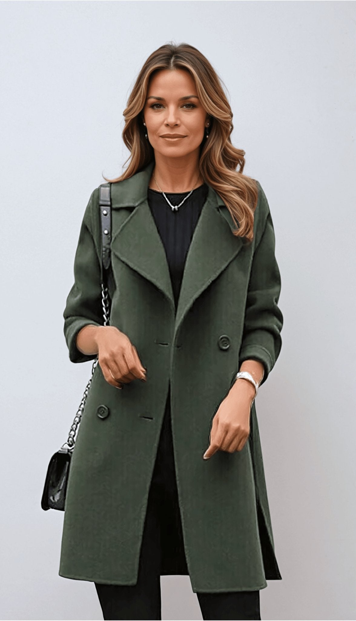 Mette | Stylish Double-Breasted Coat